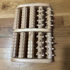 Wooden Foot Massage Roller